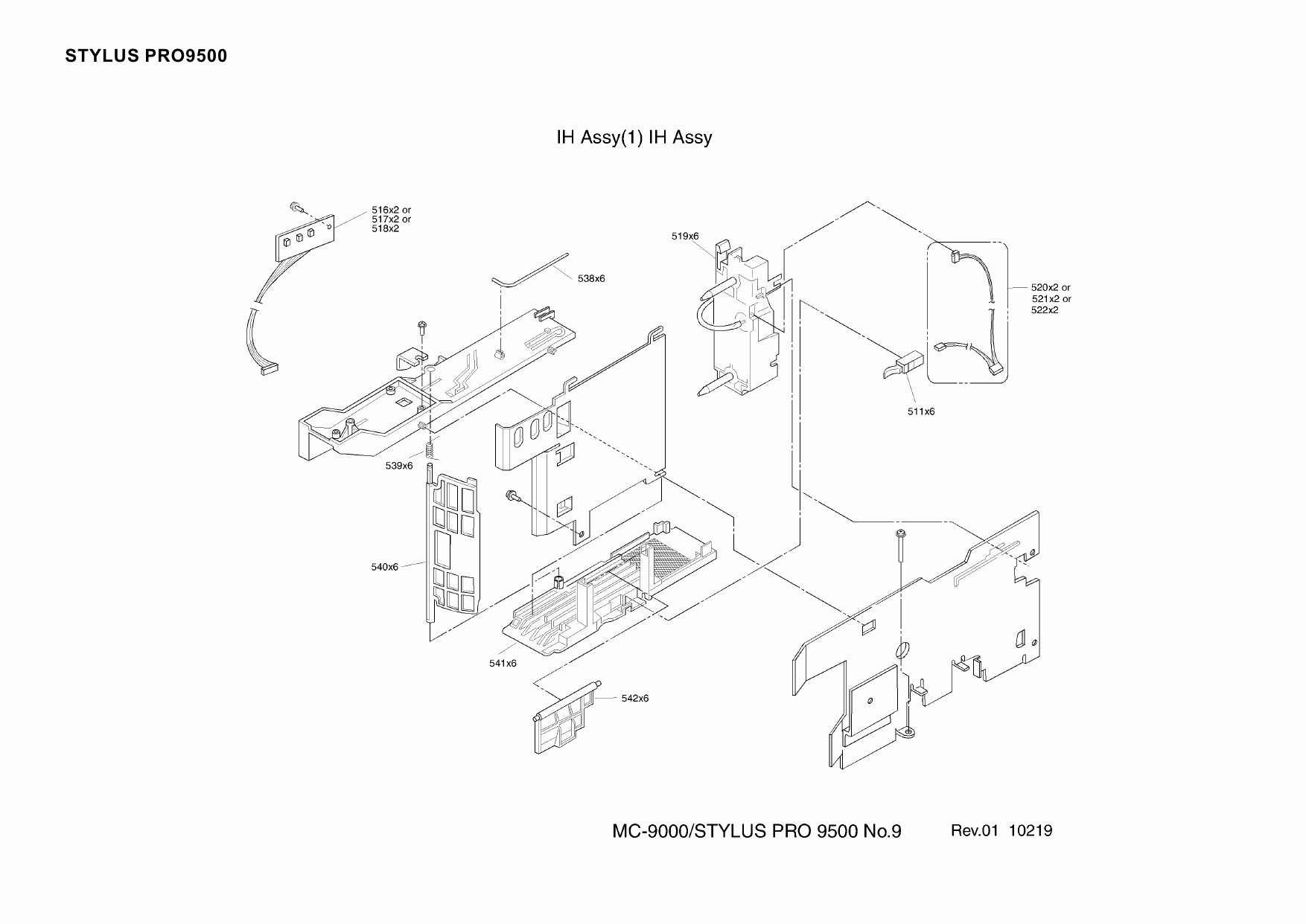 EPSON StylusPro 9500 Parts Manual-5